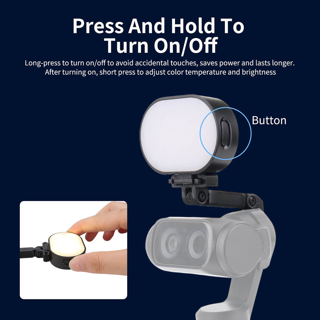 Photography Lighting Kit - Insta360 Luna Ultra için Taşınabilir Gimbal