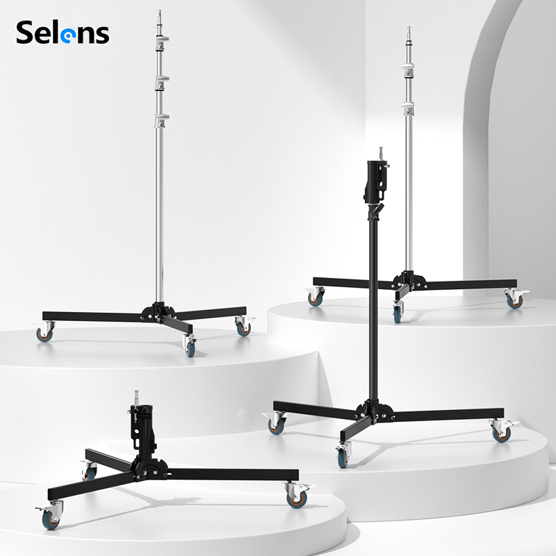 Photography Lighting Kit - Selens Profesyonel Ağır Hizmet Tipi Paslanmaz