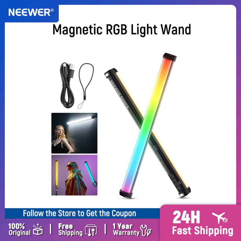 Photography Lighting Youtube - NEEWER Basics 21 inç Manyetik RGB