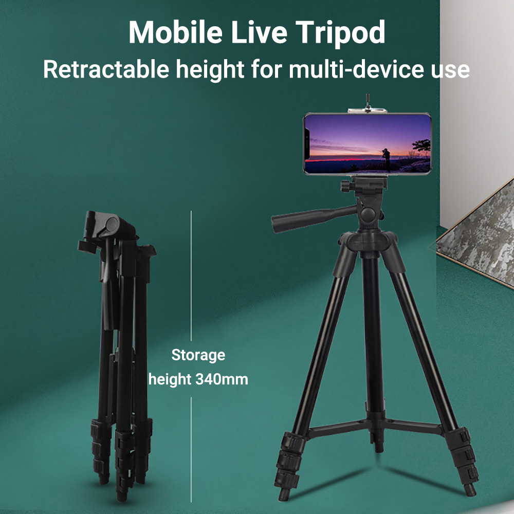 Outdoor Photography Lighting Setup - Ayarlanabilir Alüminyum Tripod Sehpası Katlanabilir Kamera