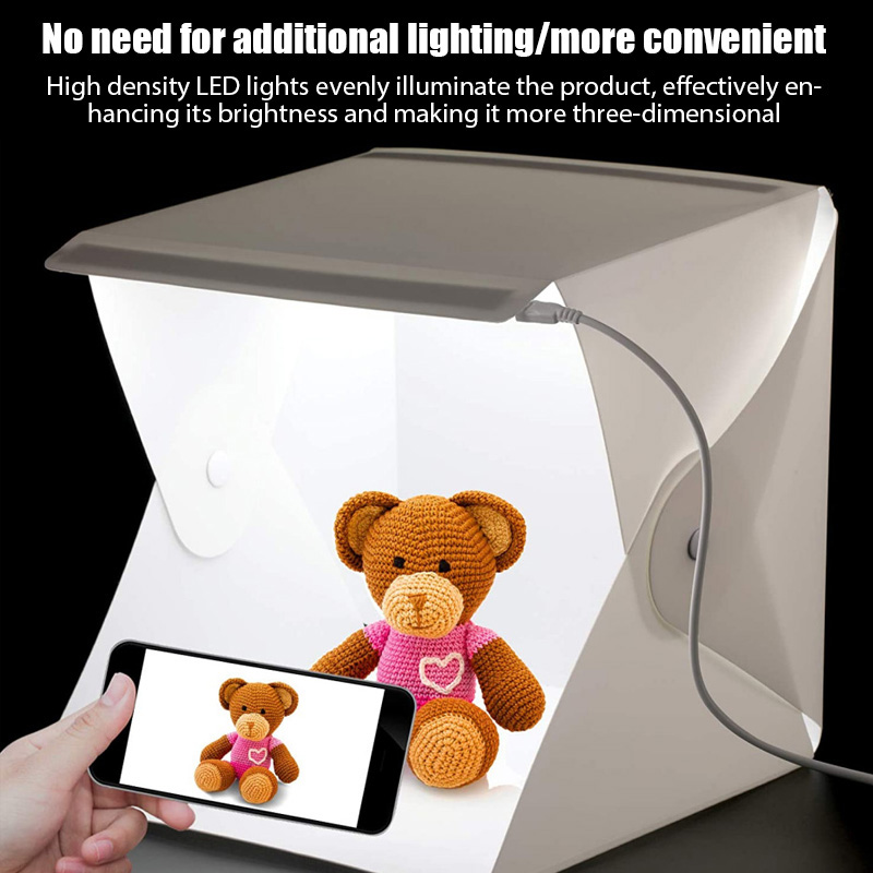 Photography Lighting Kit - Lightbox Işık Kutusu Mini Fotoğraf Stüdyosu