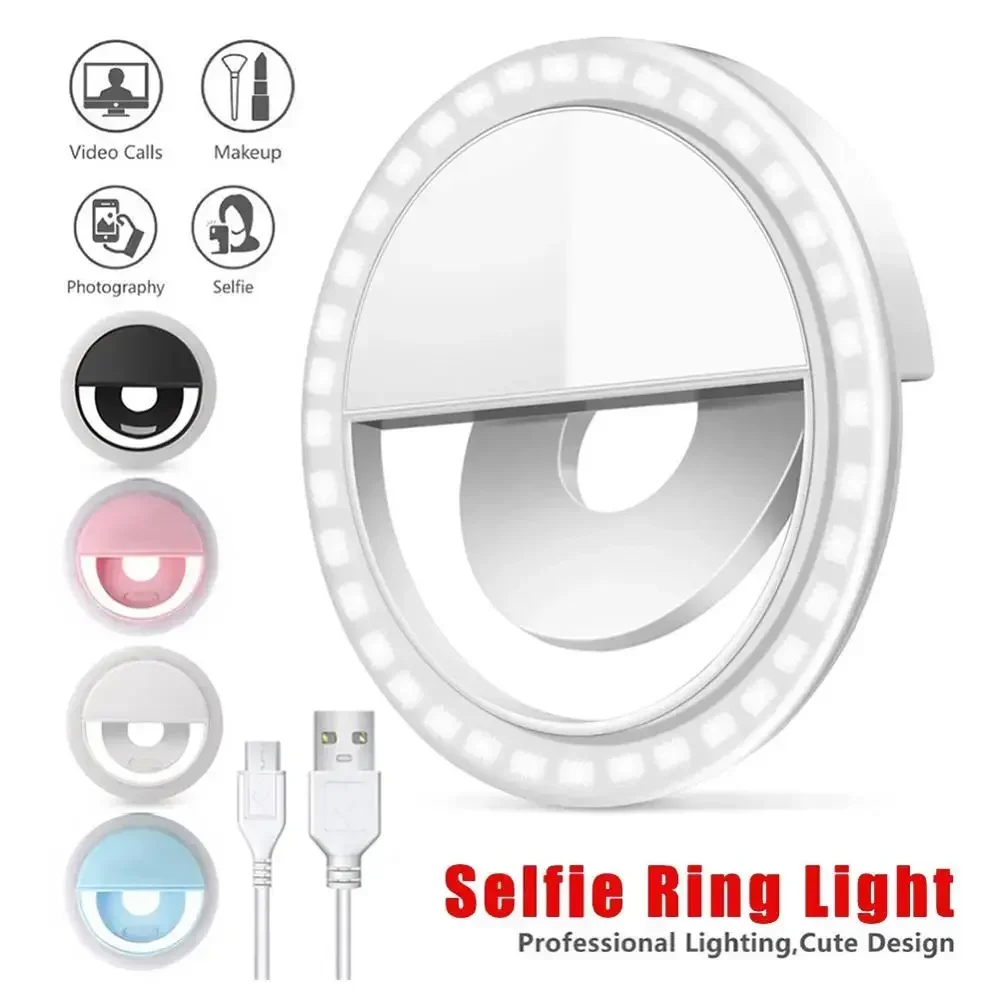 Photography Lighting Products - LED Selfie Halka Işık Cep Telefonu