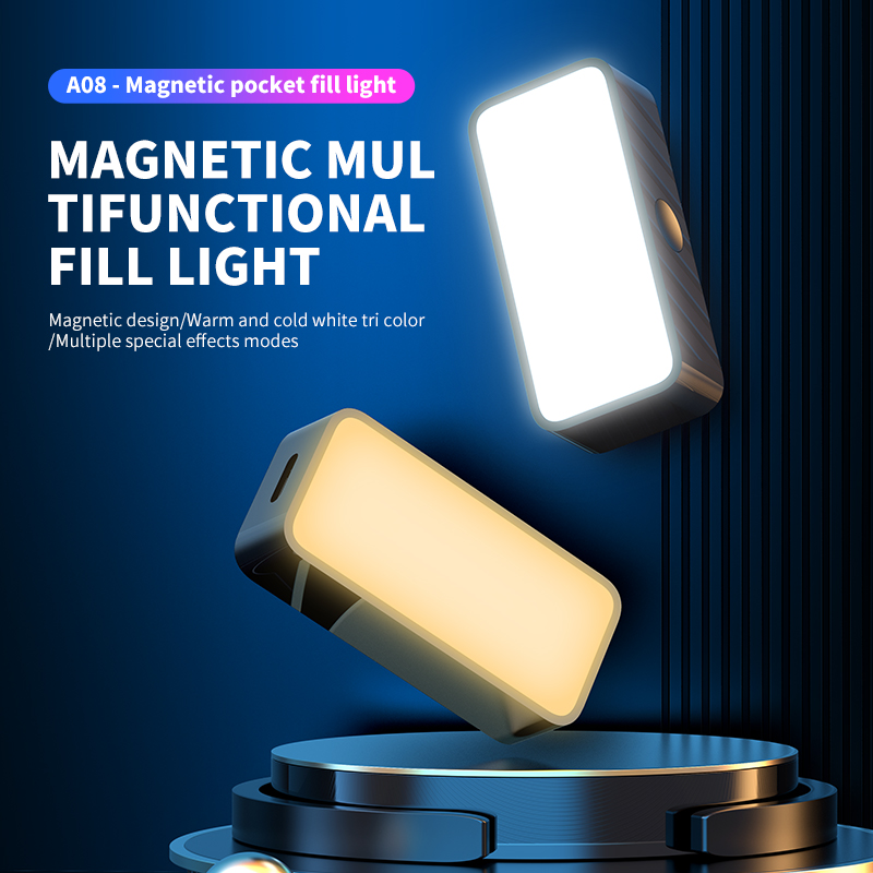 Photography Lighting Products - Manyetik Taşınabilir Mini Selfie Dolgu Işığı