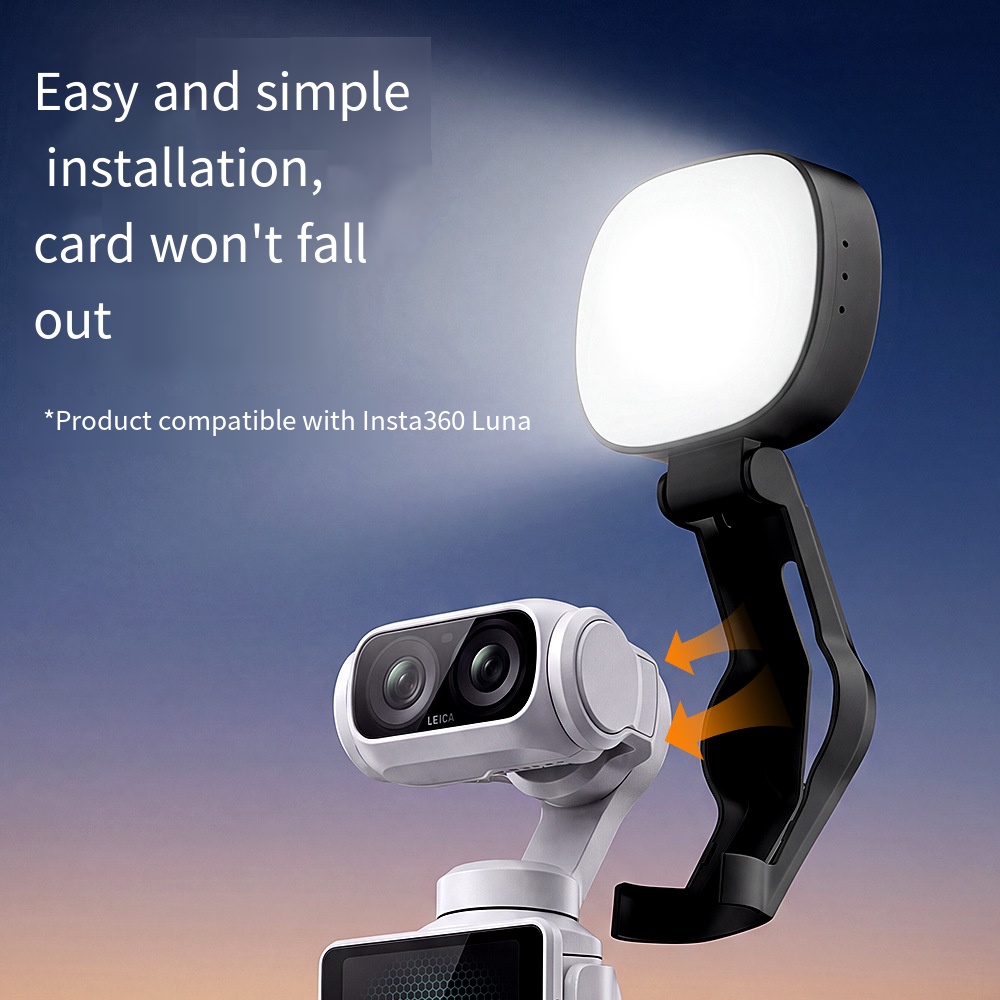 Photography Lighting Kit - Insta360 Luna Ultra Gimbal Kamera Canlı