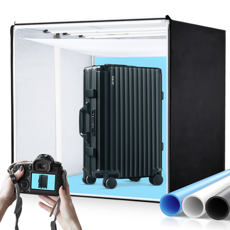 Photography Lighting Kit - Fotoğraf stüdyosu fotoğraf kutusu kiti, 120x100x120cm