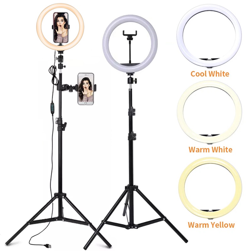 6/10/12 inç LED Selfie halka ı - Photography Lighting Wand incelemesi ve fiyatı