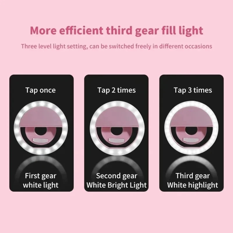 1-4 adet LED Selfie Halka Işık - Photography Lighting Products incelemesi ve fiyatı