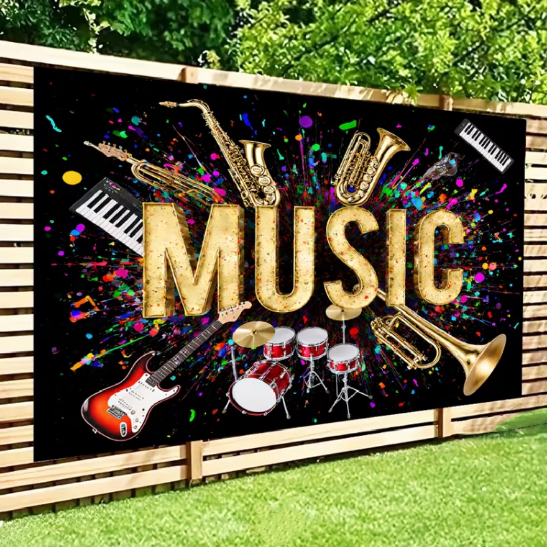 Canlı Müzik Teması Parıltılı P - Photography Lighting Background incelemesi ve fiyatı