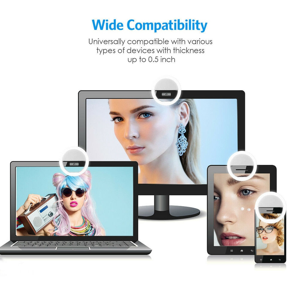 USB Şarjlı LED Selfie Halka Iş - Photography Lighting Products incelemesi ve fiyatı
