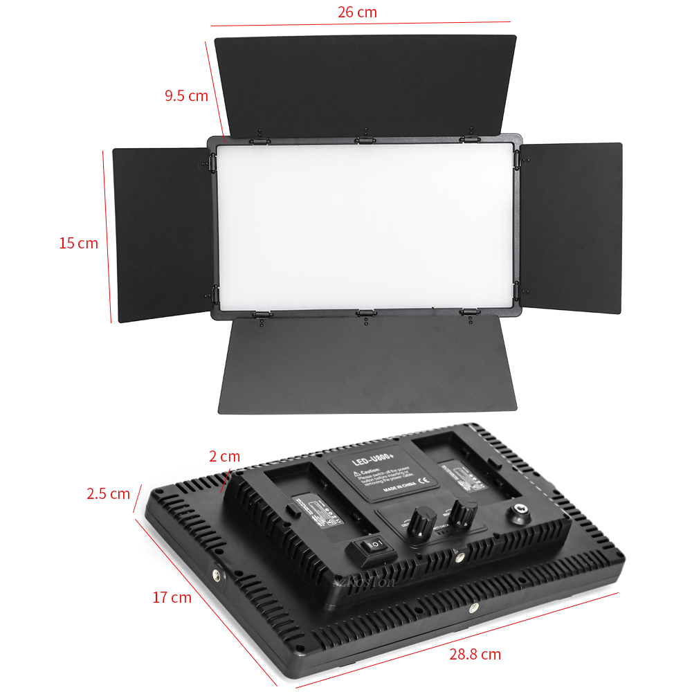U800 LED fotoğraf stüdyo ışığı - Photography Lighting Youtube incelemesi ve fiyatı