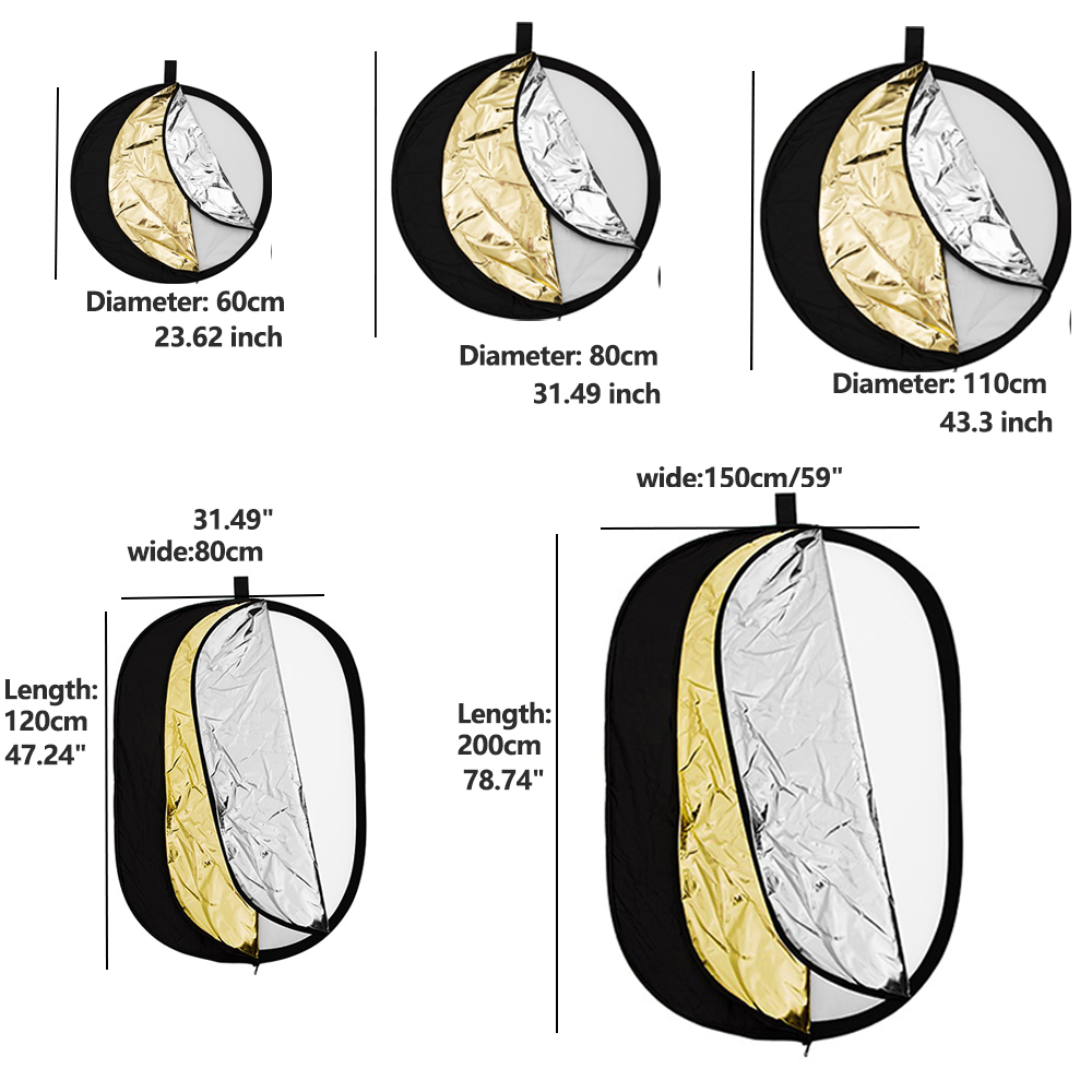 AMBITFUL Photography 5'i 1 Ara - Photography Lighting Reflector incelemesi ve fiyatı