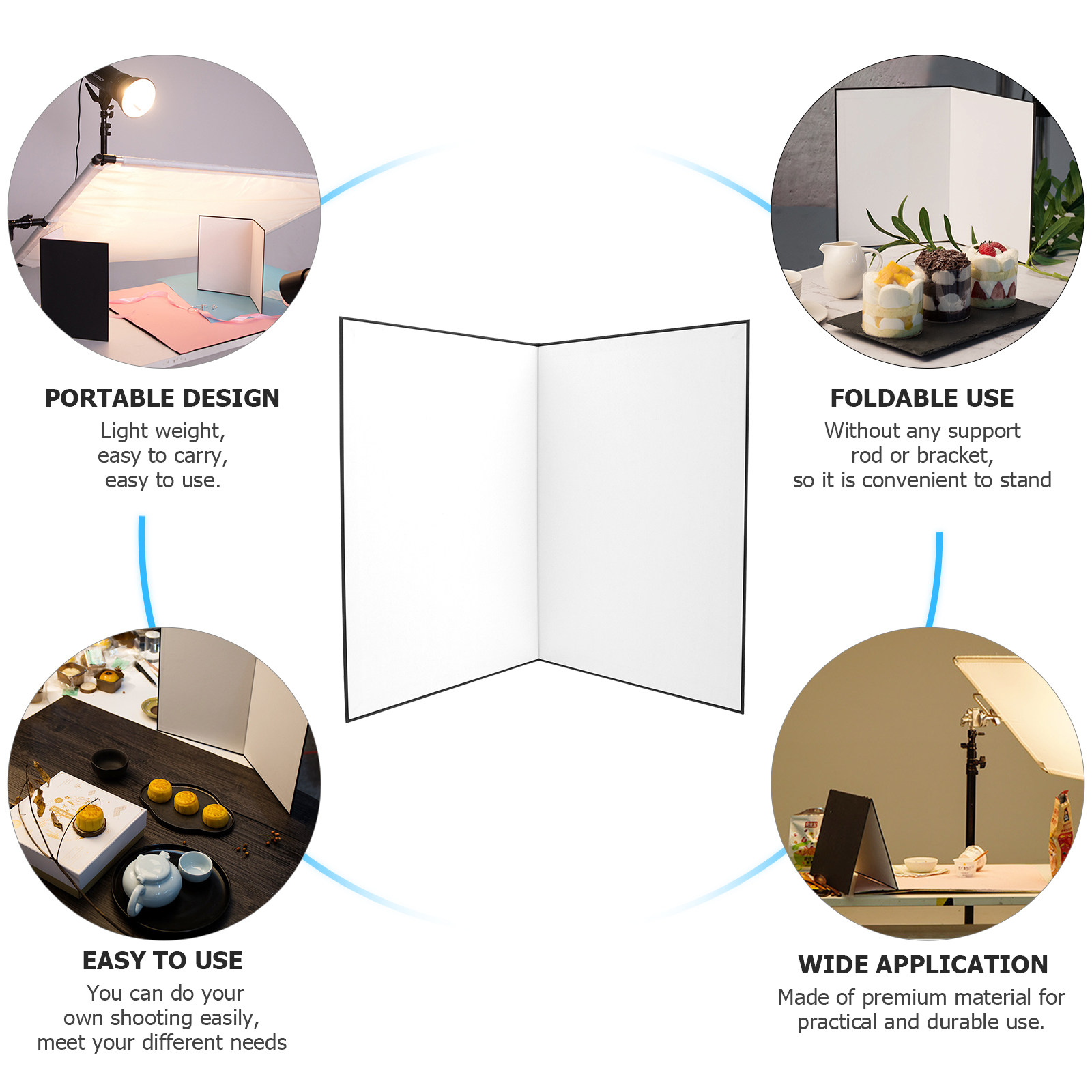 Katlanabilir A3 Fotoğrafçılık  - Photography Lighting Reflector incelemesi ve fiyatı