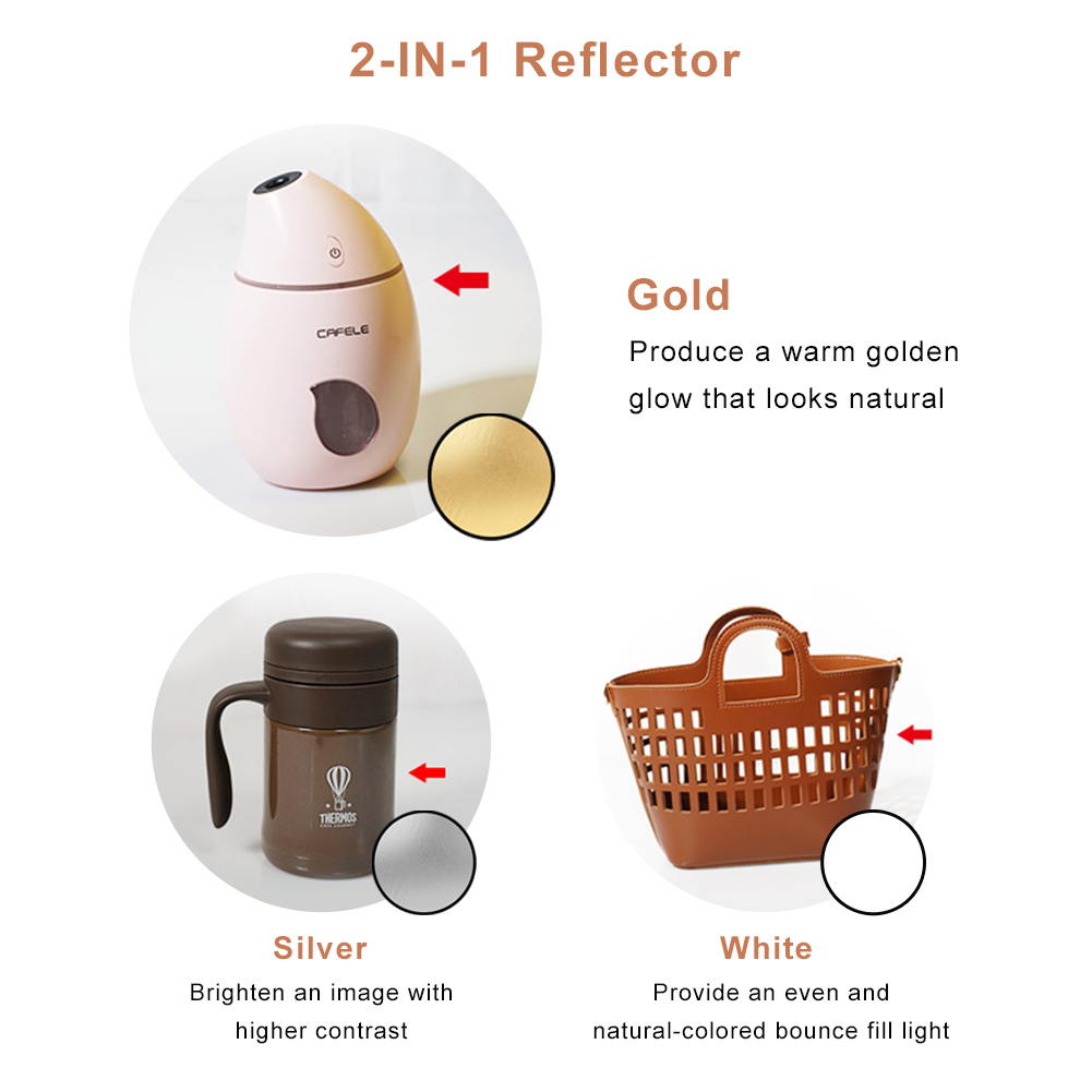 2'si 1 Arada Yuvarlak Taşınabi - Photography Lighting Reflector incelemesi ve fiyatı