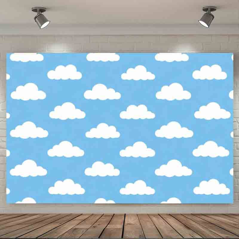 Çizgi Film Basit Mavi Gökyüzü  - Photography Lighting Background incelemesi ve fiyatı
