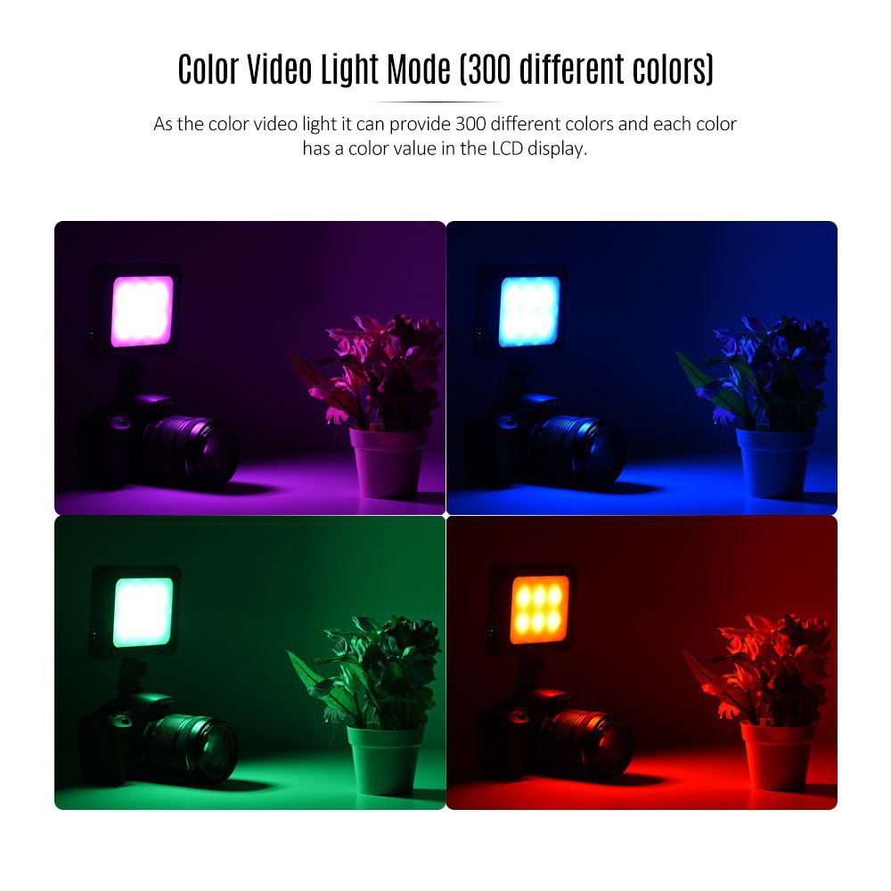Mcoplus 300 Renkli RGB Fotoğra - Photography Lighting Youtube incelemesi ve fiyatı