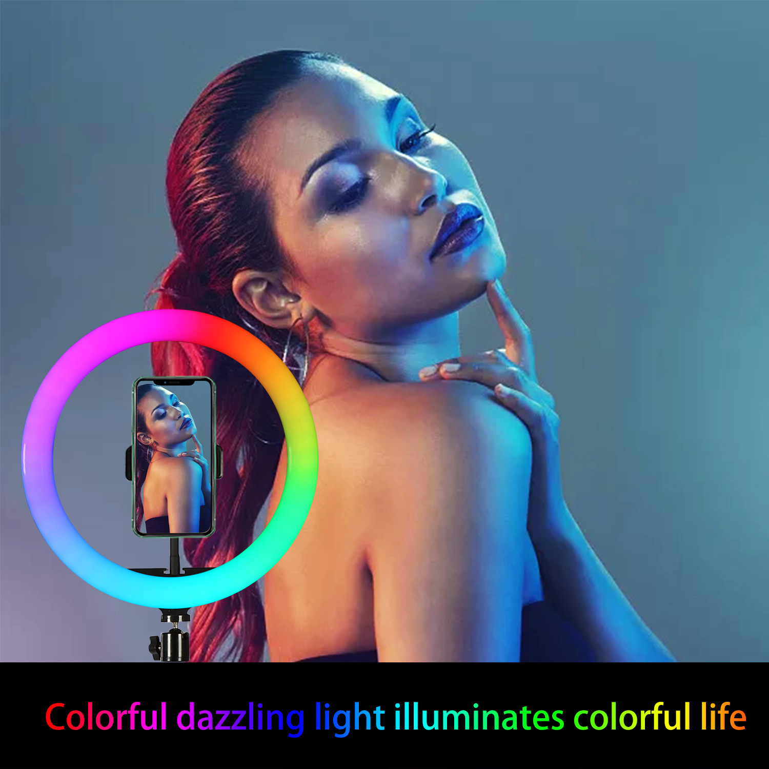 10 inç 26cm RGB Halka Işık Tri - Photography Lighting Youtube incelemesi ve fiyatı