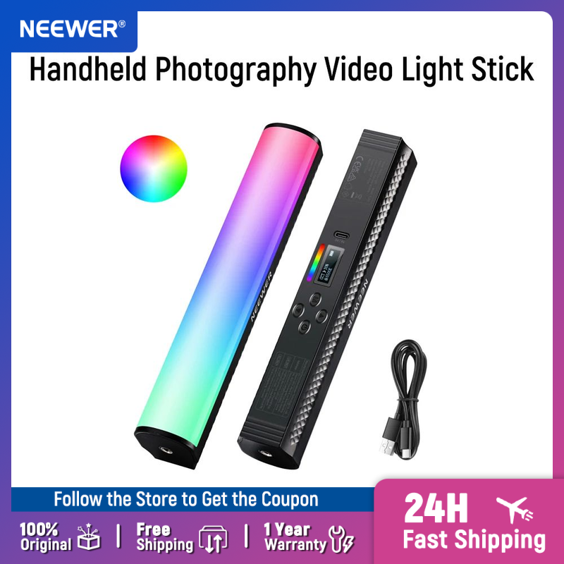 NEEWER RGB Işık Değnek APP Kon - Photography Lighting Youtube incelemesi ve fiyatı