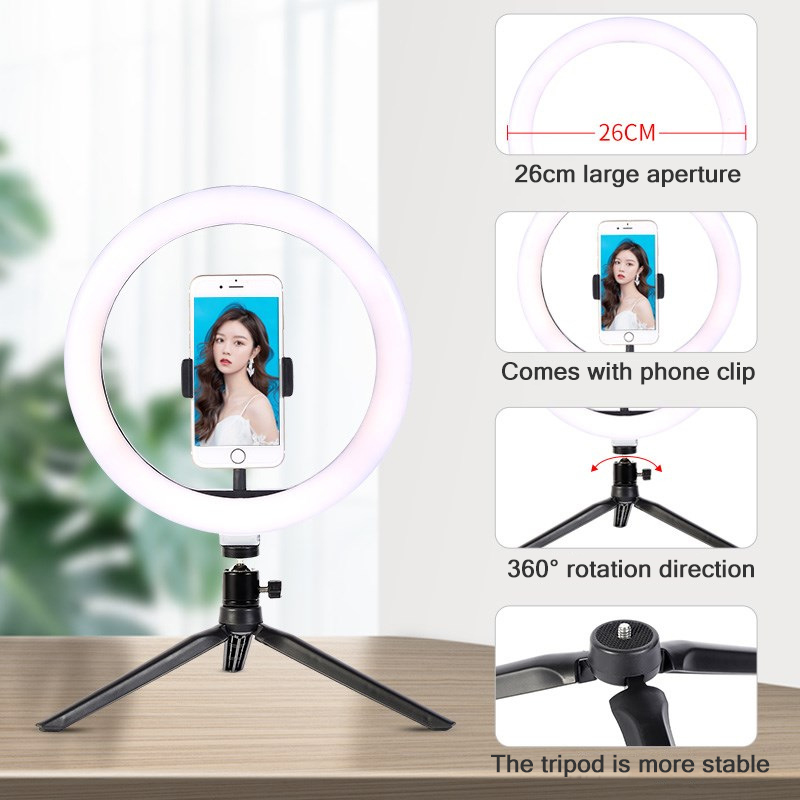26 cm 10 inç Led Halka Selfie  - Photography Lighting Products incelemesi ve fiyatı