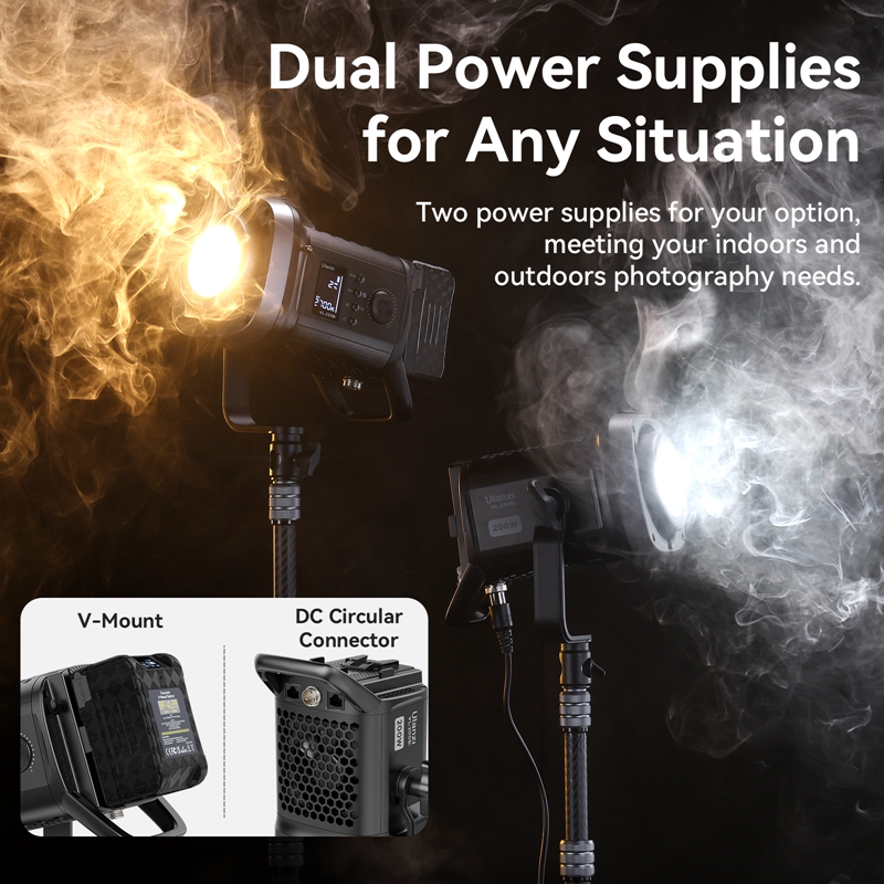 Ulanzi VL-200Bi 200W Çift Renk - Photography Lighting Home incelemesi ve fiyatı