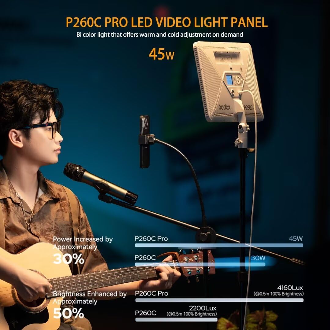 Godox P260C Pro LED Video Işığ - Photography Lighting Youtube incelemesi ve fiyatı