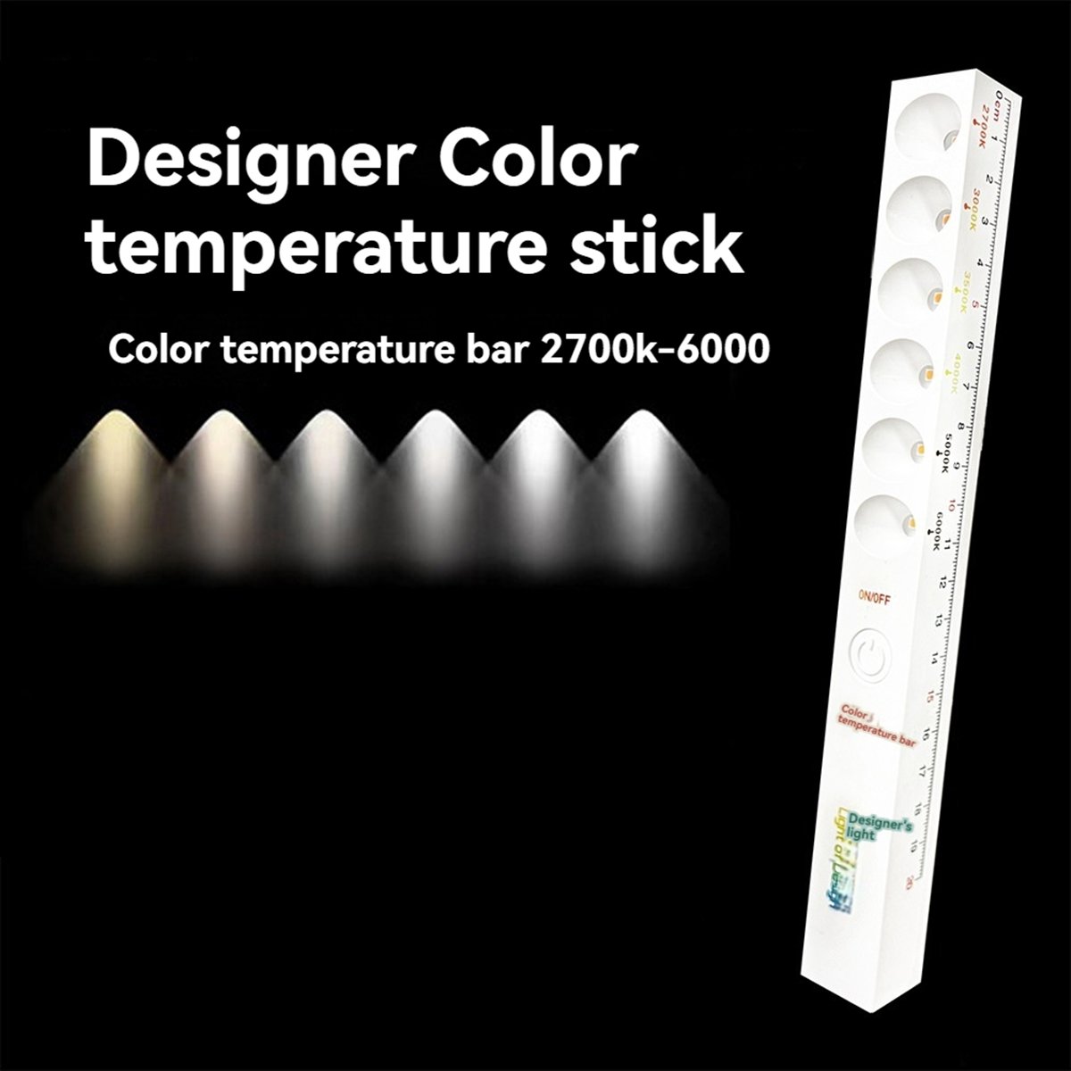 Eylül 6Modes Renk Sıcaklığı La - Photography Lighting Wand incelemesi ve fiyatı