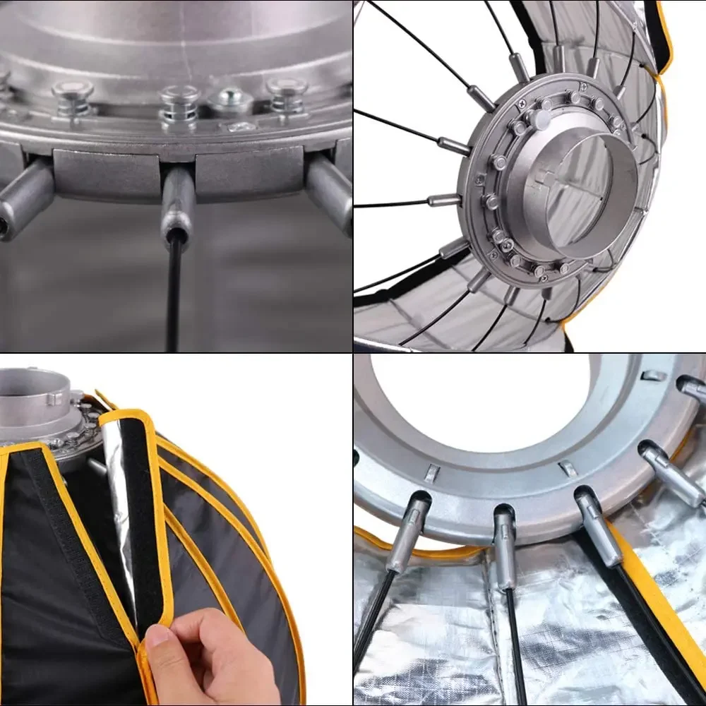 NiceFoto LED 35 inç/90 cm Hızl - Parabolic Umbrella Deep incelemesi ve fiyatı