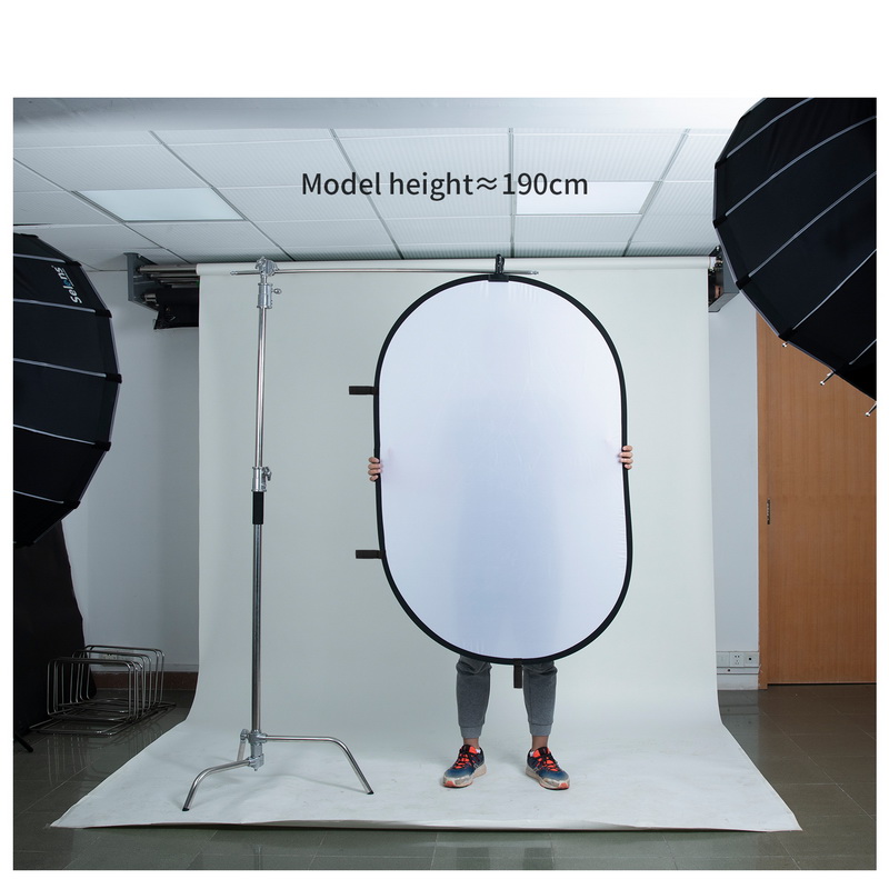 100X150CM katlanabilir Oval re - Photography Lighting Reflector incelemesi ve fiyatı