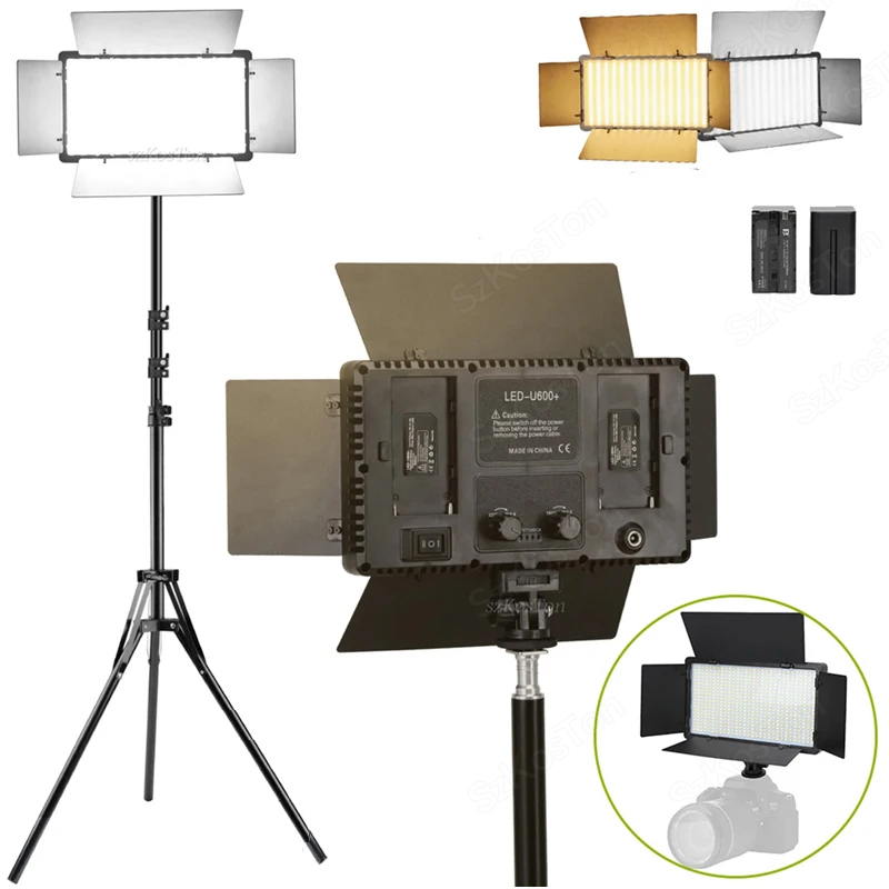 U800 U600 LED fotoğraf stüdyos - Photography Lighting Youtube incelemesi ve fiyatı