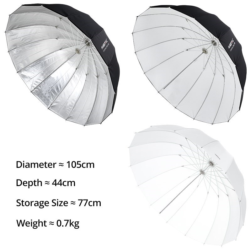 AMBITFUL 105cm 130cm 160cm Der - Parabolic Umbrella Deep incelemesi ve fiyatı